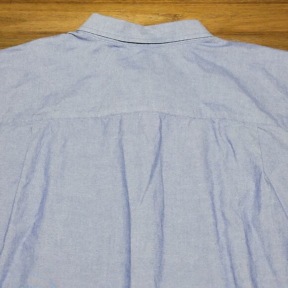 True Nation LS Button Up Blue Western Shirt - Size 4XL - Picture 4 of 6